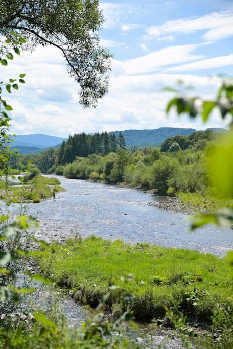 Polana Slowikowa 5 Star- Domek W Gorach Z Jacuzzi, Sauna,Basen,Ogrod Z Lasem, Kominek I Narty Stroza Kültér fotó