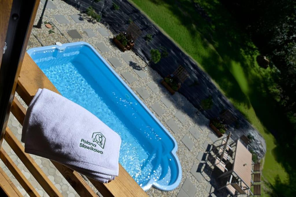 Polana Slowikowa 5 Star- Domek W Gorach Z Jacuzzi, Sauna,Basen,Ogrod Z Lasem, Kominek I Narty Stroza Kültér fotó