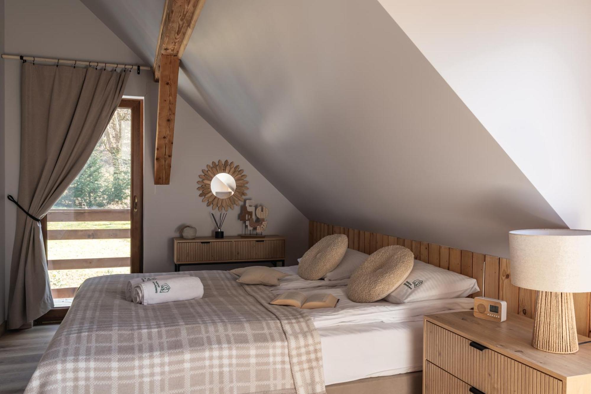 Polana Slowikowa 5 Star- Domek W Gorach Z Jacuzzi, Sauna,Basen,Ogrod Z Lasem, Kominek I Narty Stroza Kültér fotó