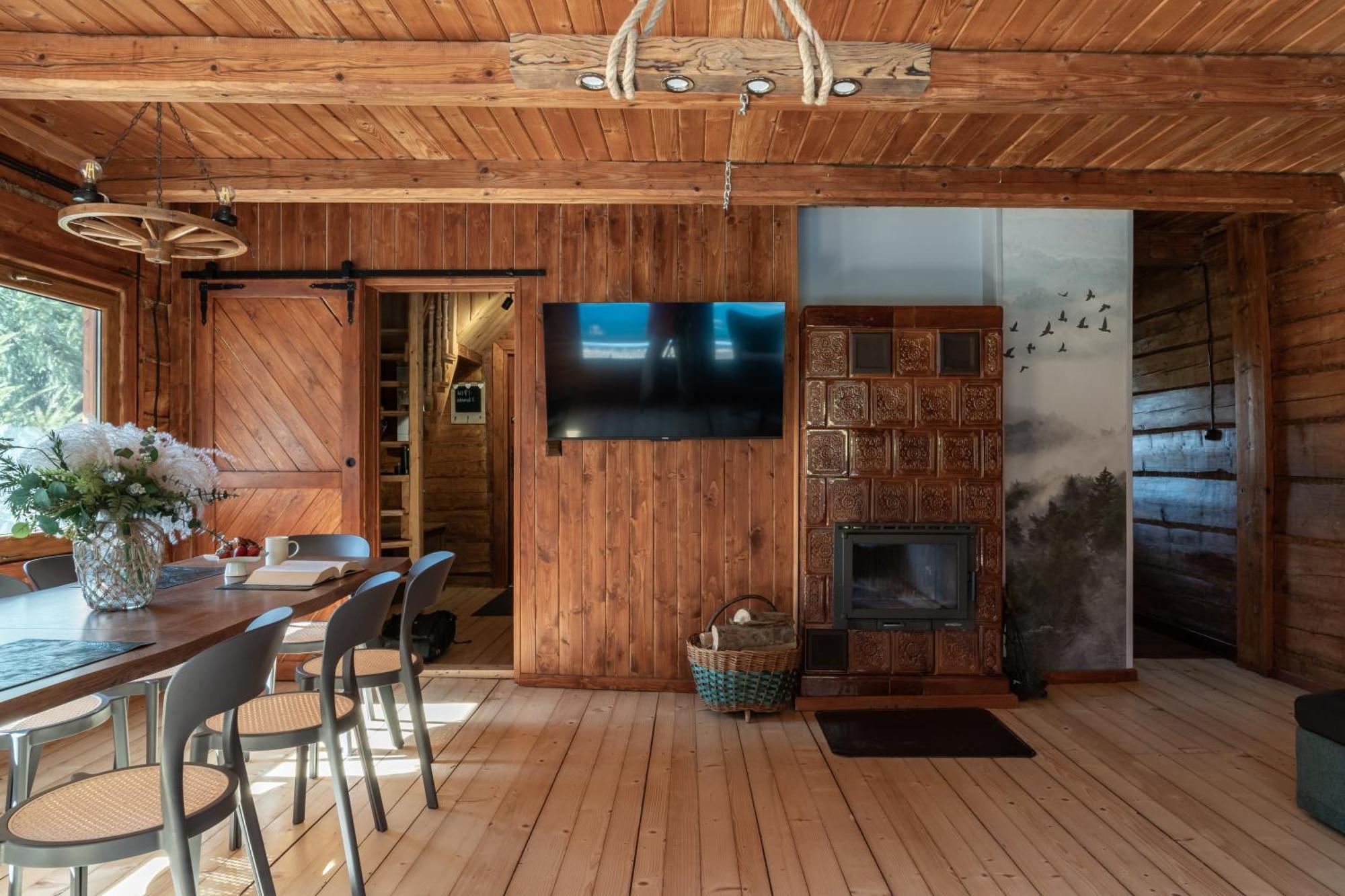 Polana Slowikowa 5 Star- Domek W Gorach Z Jacuzzi, Sauna,Basen,Ogrod Z Lasem, Kominek I Narty Stroza Kültér fotó
