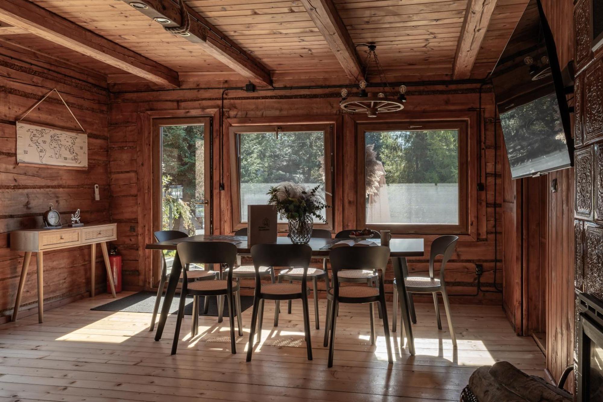 Polana Slowikowa 5 Star- Domek W Gorach Z Jacuzzi, Sauna,Basen,Ogrod Z Lasem, Kominek I Narty Stroza Kültér fotó